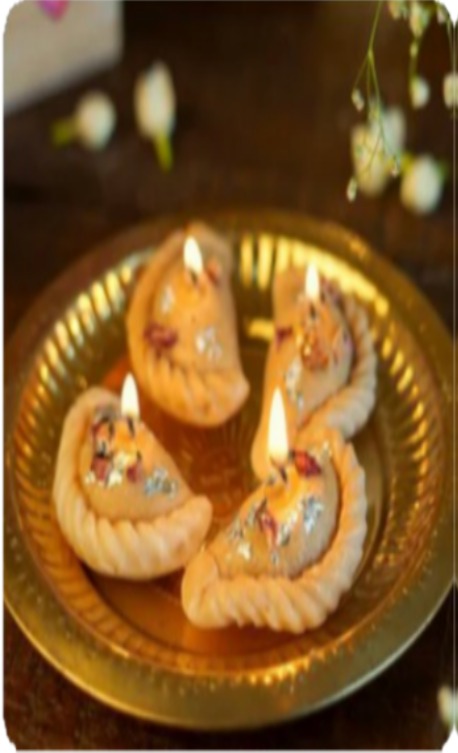 Gujiya Candle - Dev Tandoor Industries